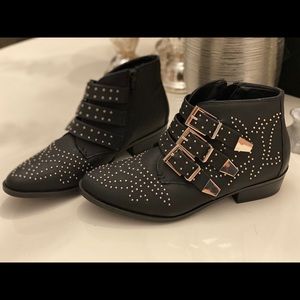 Studded Ankle Boots